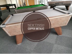 Supreme Winner Pool Table Copper Metallic